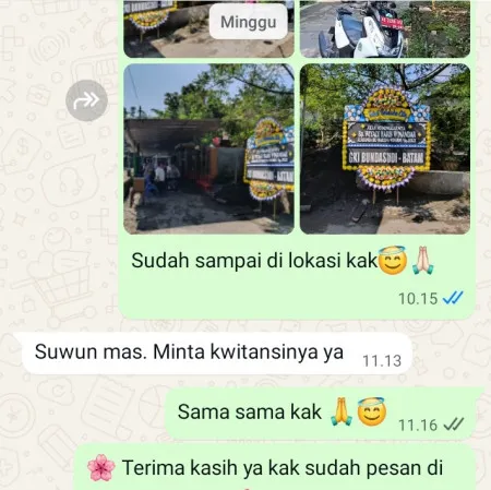Pengiriman Papan Bunga Duka Ulujami
